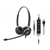 SENNHEISER Century SC 665 USB Headset - Black & Silver